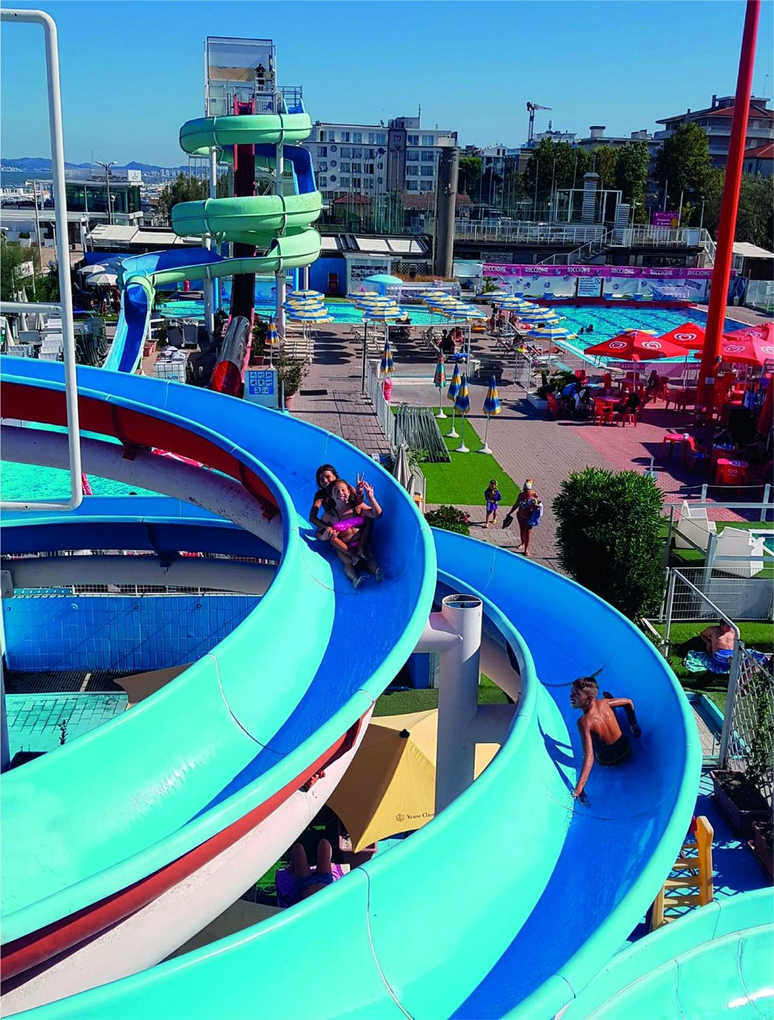 Hotel Giorg - Waterpark Included 리미니 외부 사진